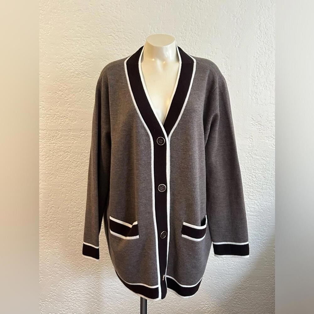 Tuckernuck Brown Cardigan Sweater Size L - Picture 3 of 10